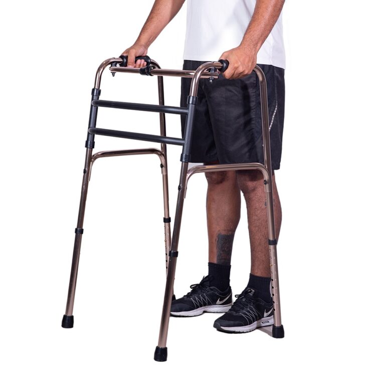 ANDADOR ARTICULADO ALUMÍNIO DOBRAVEL MERCUR SUPER BRONZE