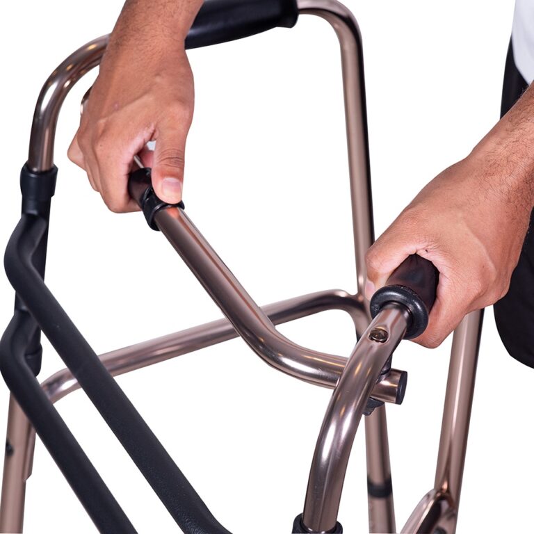 ANDADOR ARTICULADO ALUMÍNIO DOBRAVEL MERCUR SUPER BRONZE